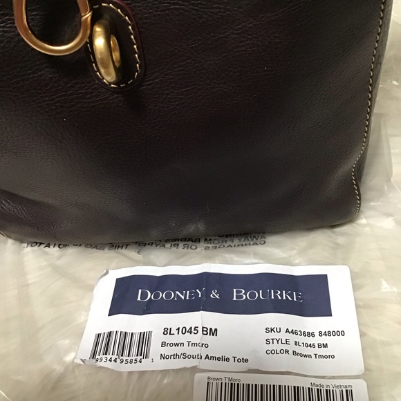 Dooney Florentine Leather North south bucket tote - Picture 5 of 16